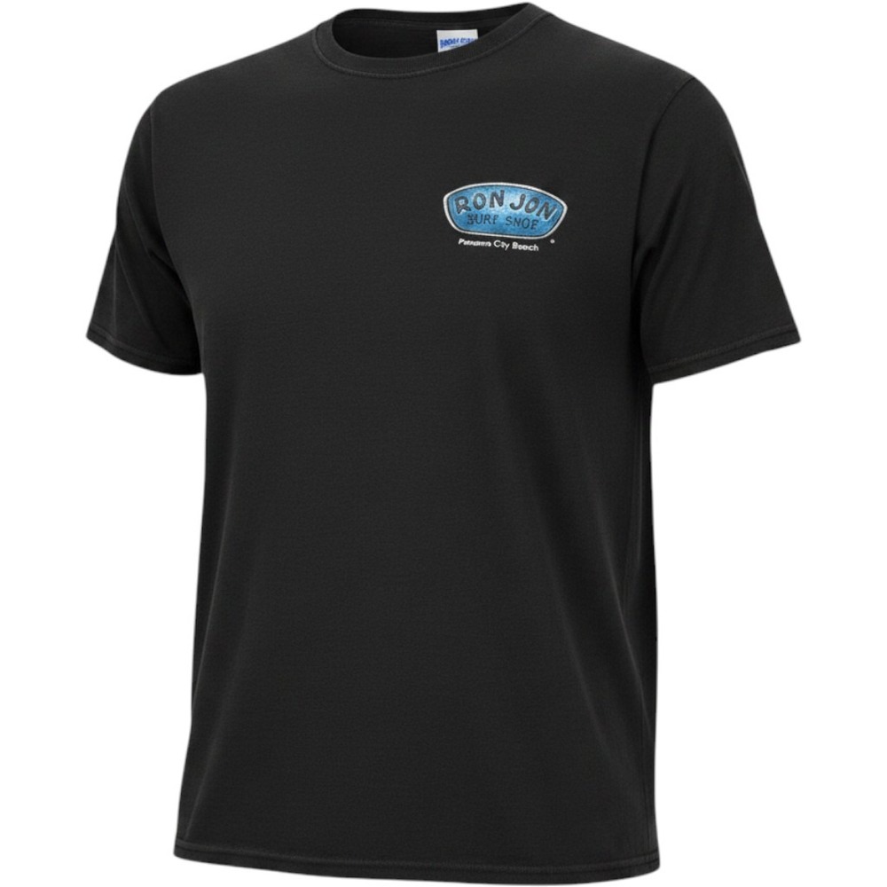 Ron Jon Surf Shop Panama City Beach Black Graphic T-Shirt Mens Medium Florida